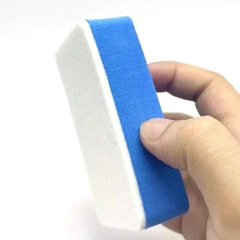 Car Glass Oil Film Cleaning Sponge – High-Efficiency Wool Felt Polishing & Removal Tool