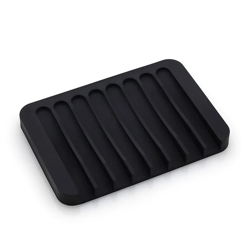 Silicone Soap Saver Waterfall Drainer, Self Draining Soap Dishes, Keep Soap Bars Dry and Clean Holder