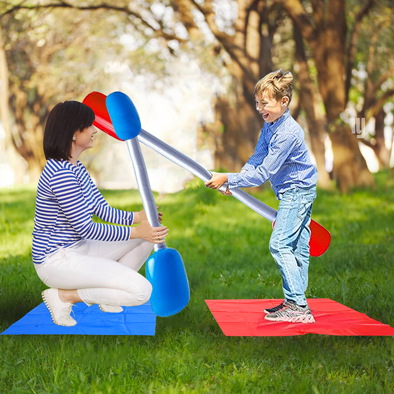 Inflatable Air Hammer Yard Game Sticks Set for Kids – Fun PVC Toy for Parties & Outdoor Confrontation