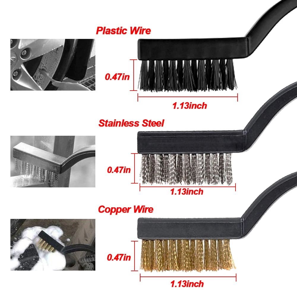 Auto Detail Clearance Brush Set