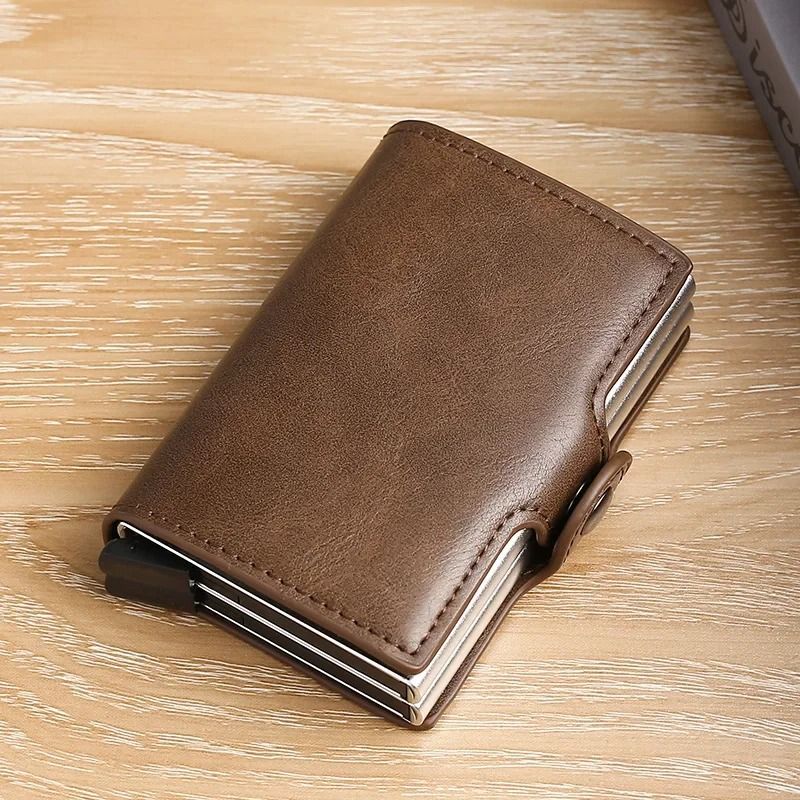 RFID Blocking Carbon Fiber Card Holder Wallet