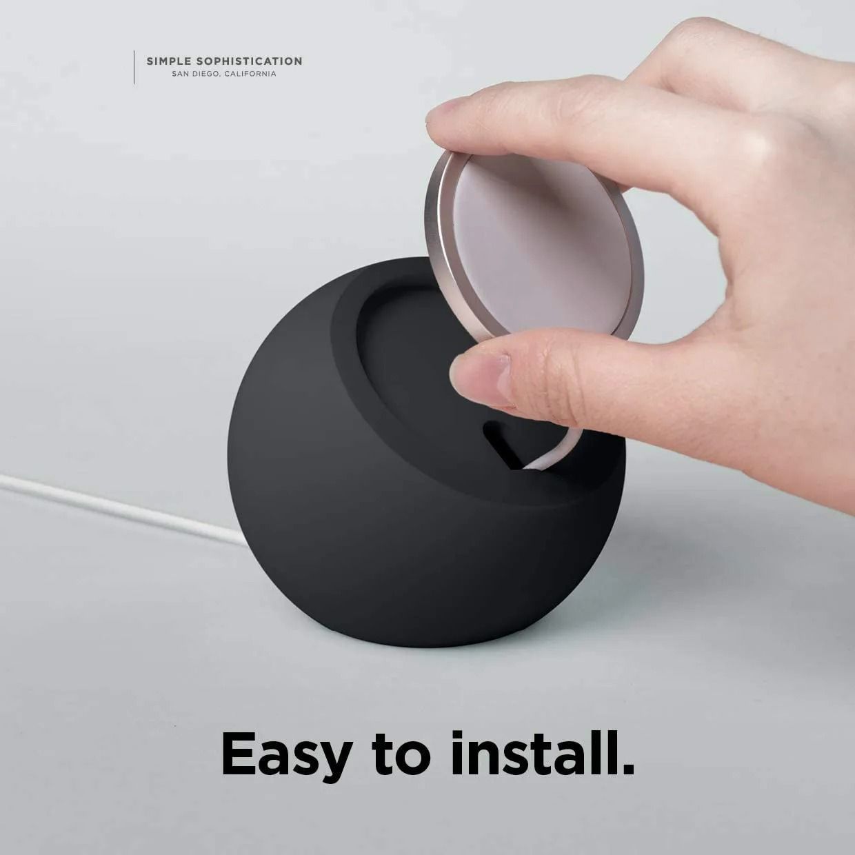 Round Silicone Magnetic Wireless Charging Stand
