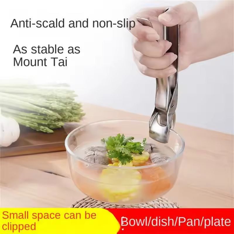 Premium Kitchen Anti-Scald Plate & Bowl Gripper Clamp