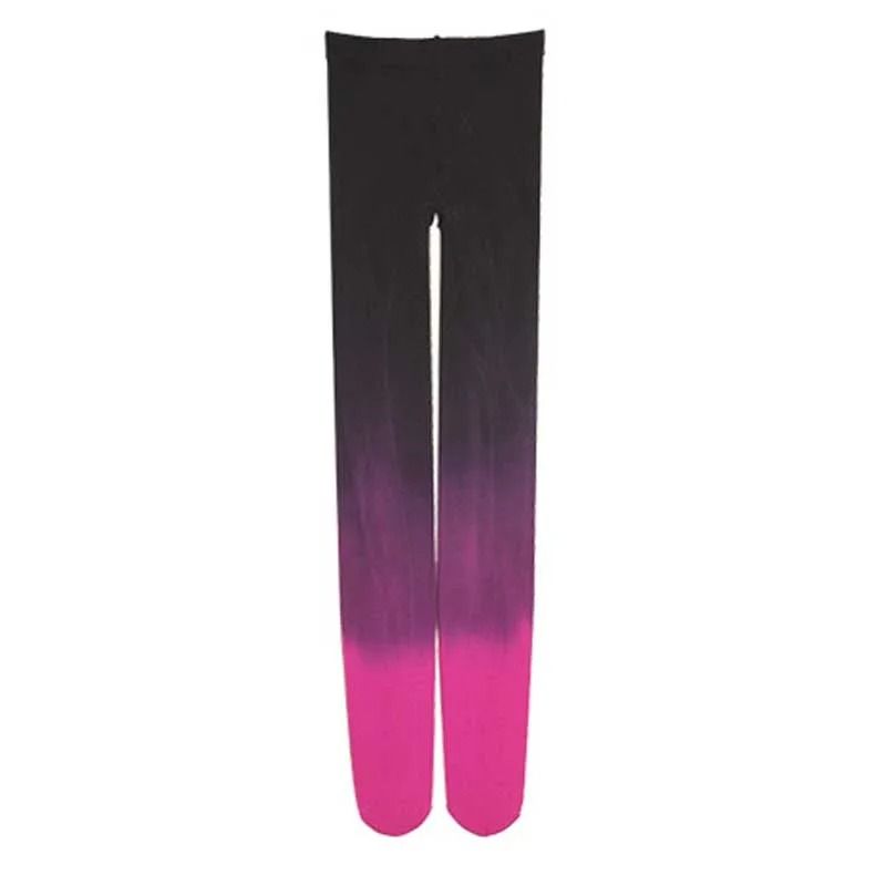 Ombre Gradient Velvet Transition Hosiery