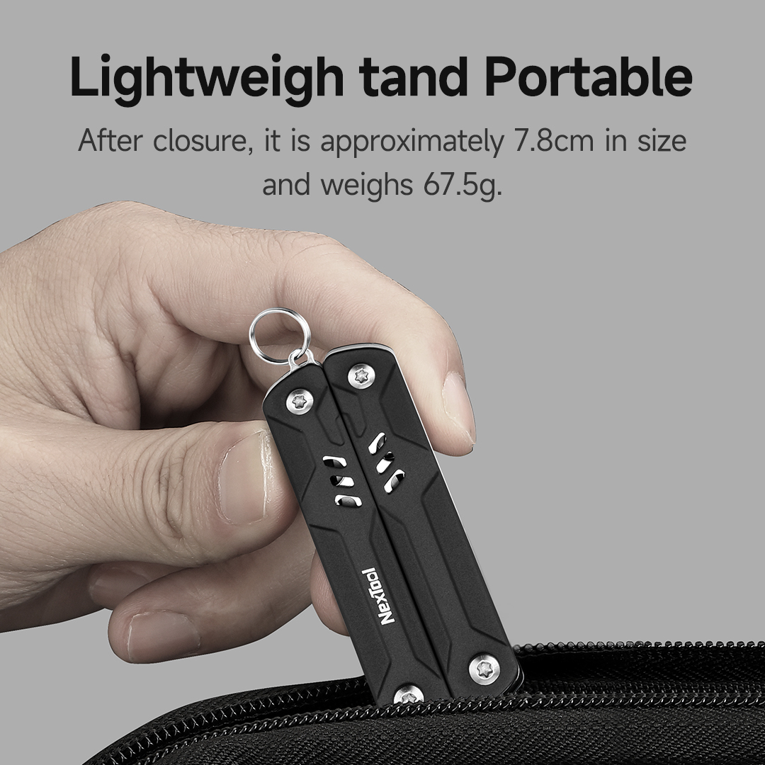 Mini Sailor Pliers Lite Multi Tool Portable EDC Folding Scissors, Screwdrivers, & Hand Tools for Outdoor Adventures