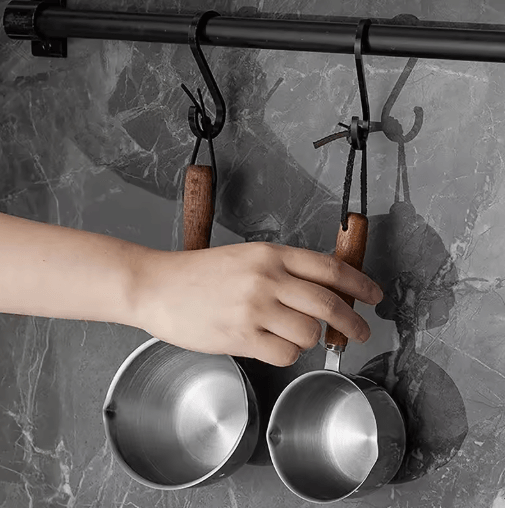 Stainless Steel Milk Pot Mini Hot Oil and Butter Melting Pan 150ml 300m