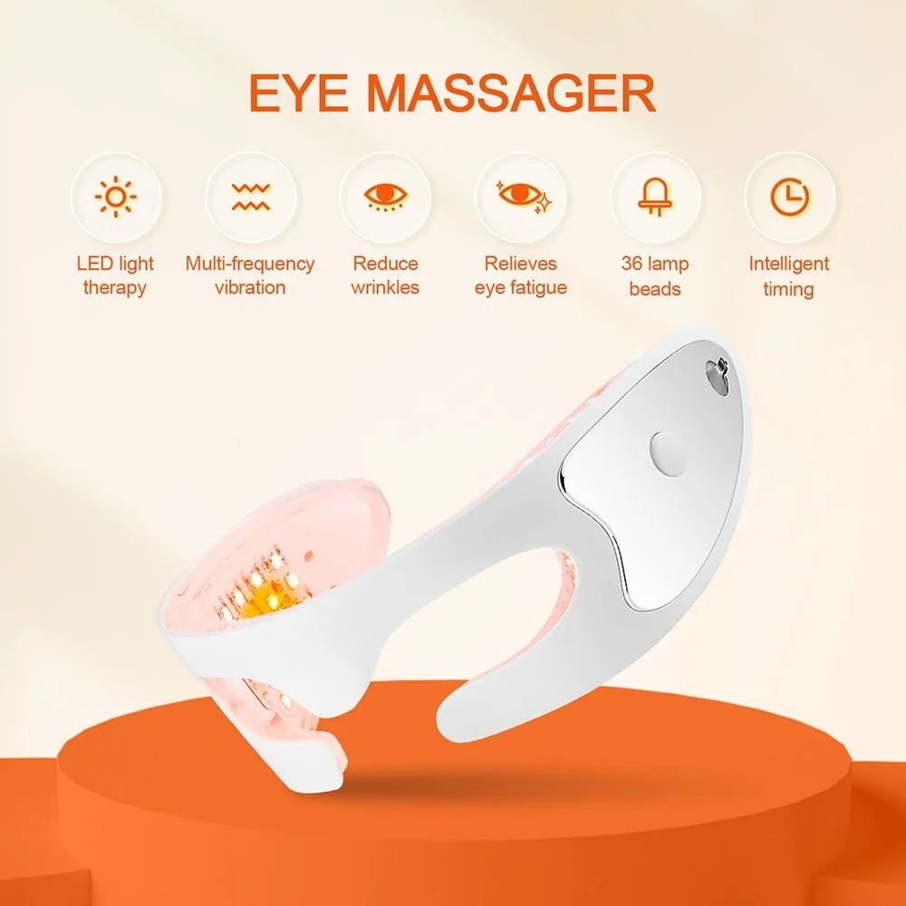 LED Eye Massager Device Anti Aging Dark Circles Eye Care Tool