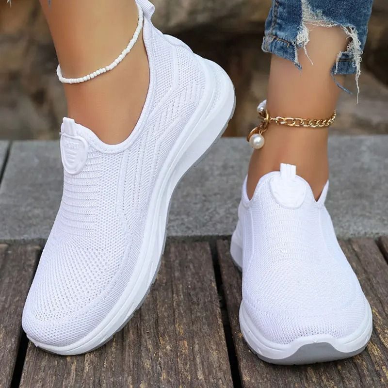 Breathable Mesh Slip-On Sneaker Loafers