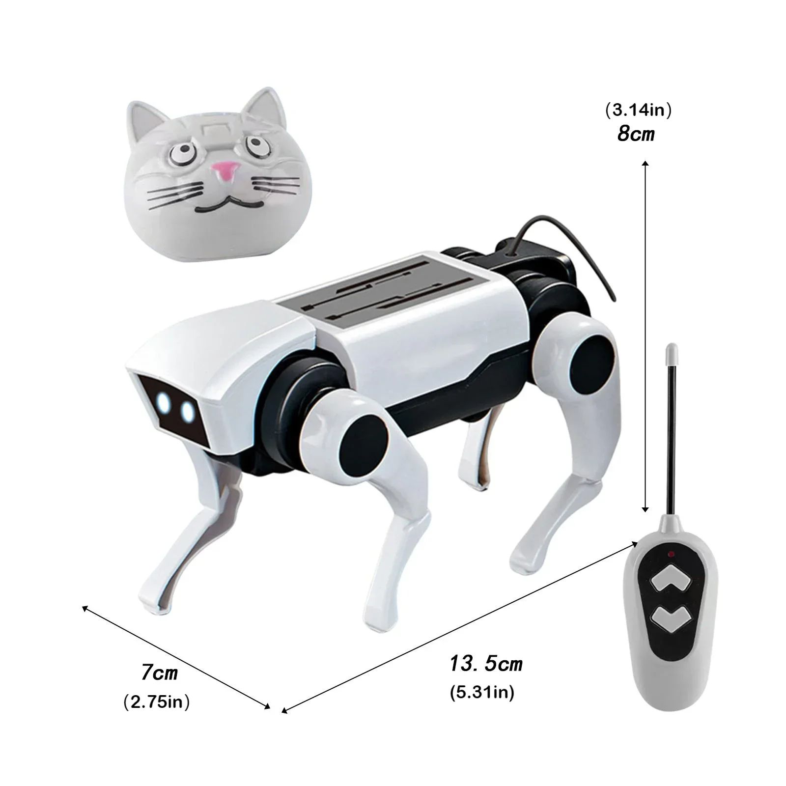 RC Robot Dog DIY Assembly Toy
