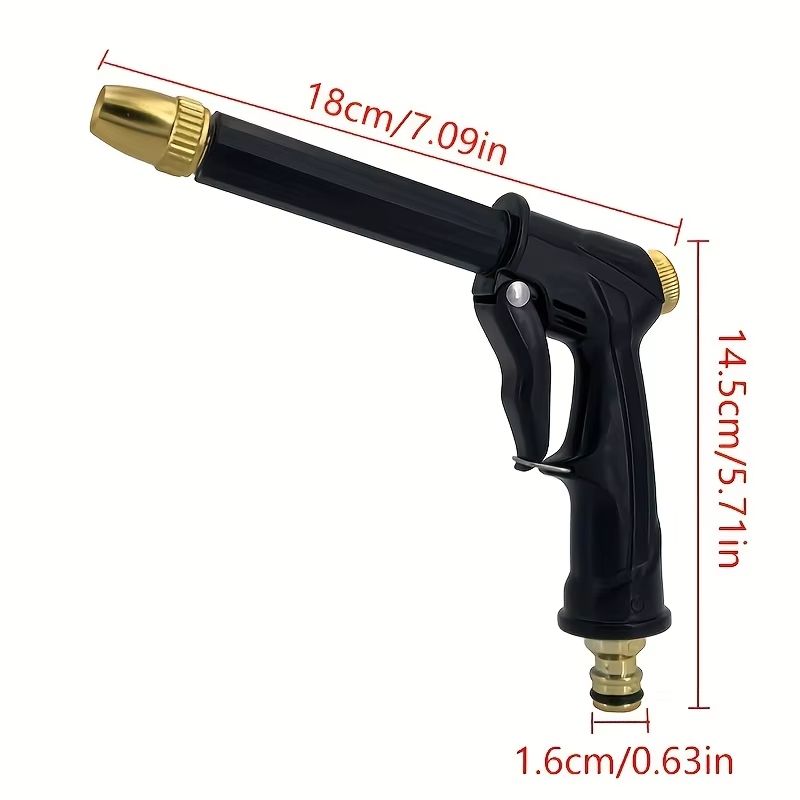 Expandable Magic Hose with Spray Gun – High-Pressure Garden & Car Wash Hose
