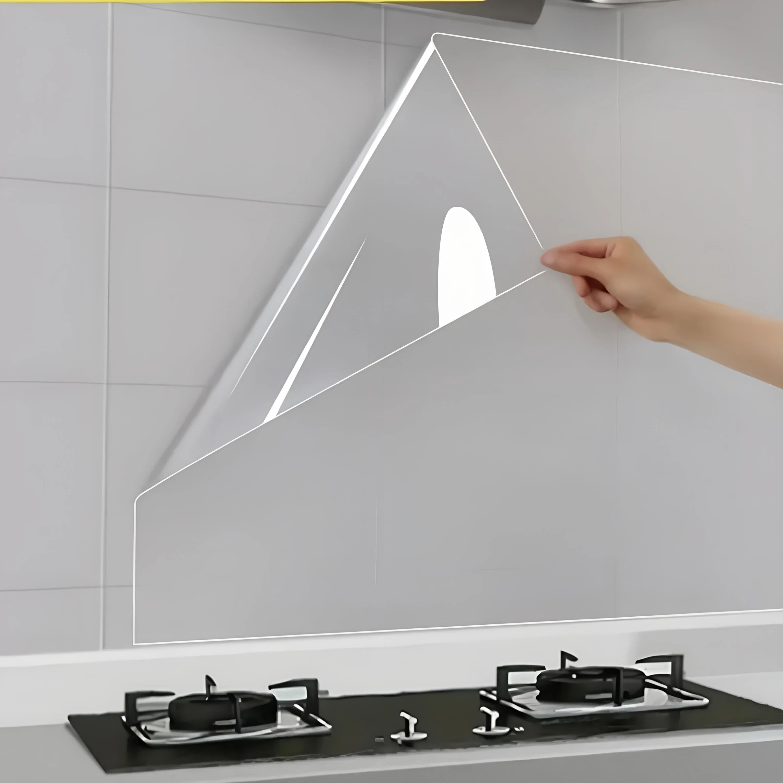 45 cm Transparent Kitchen Oil-Proof Wall Sticker