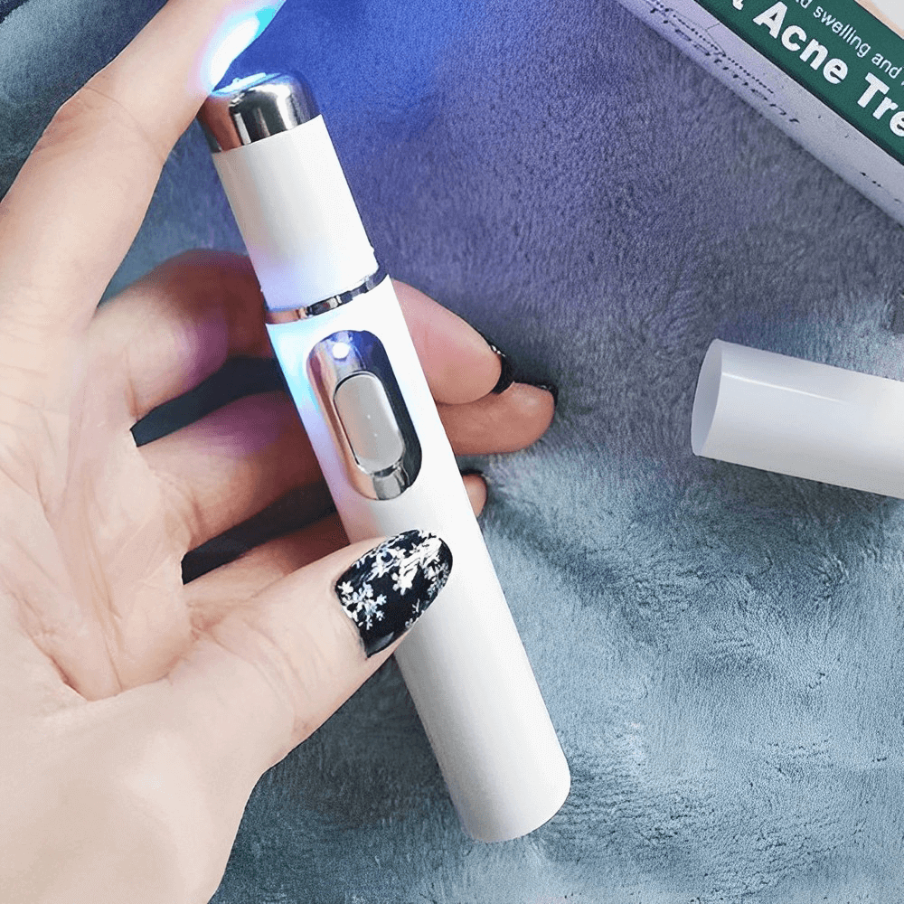 Advanced Technology Anti-Fungal Laser Pen | Home Treatment Fungus Removal Pen | Fungus Cleaning Pen Blue Light Therapy