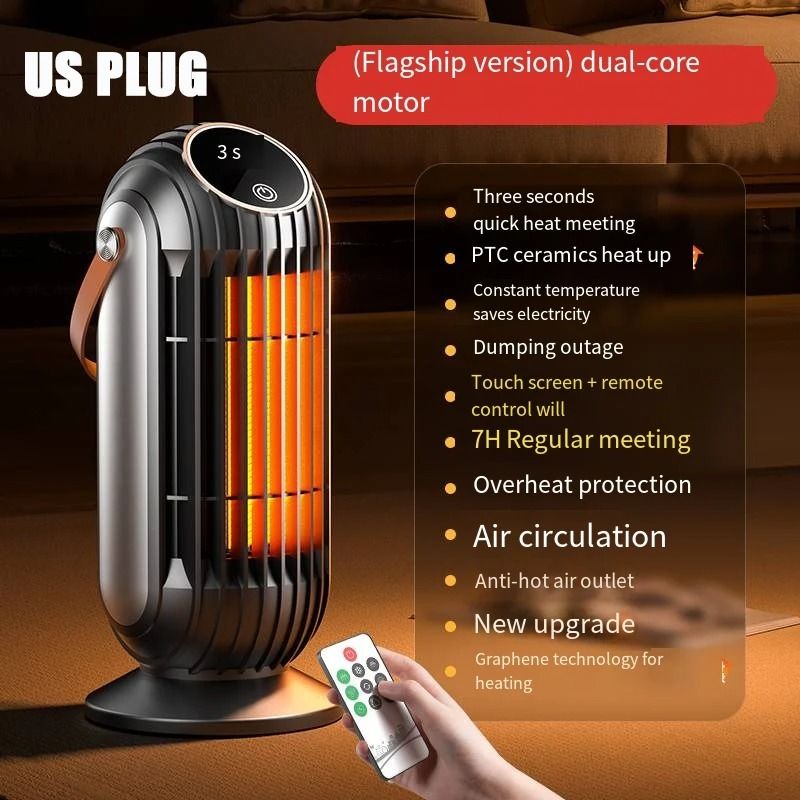 2000W Smart PTC Ceramic Desktop Space Heater