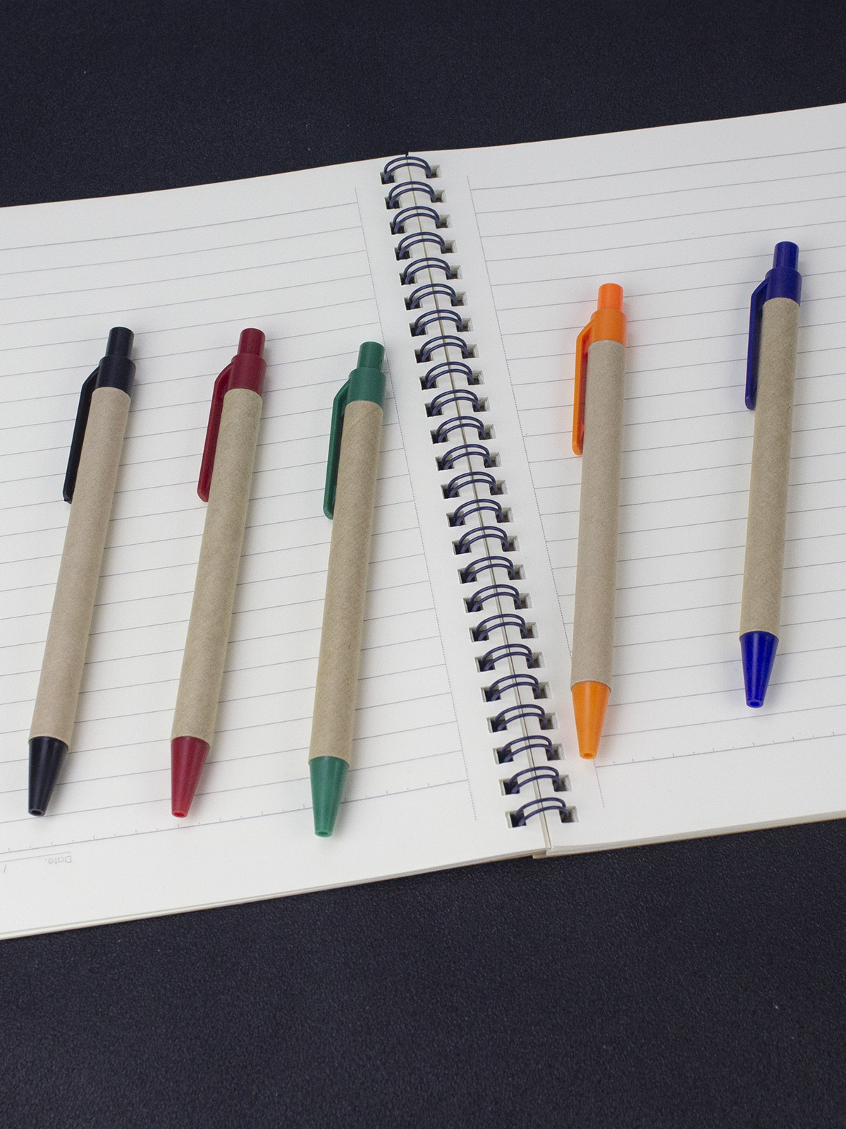 Eco Friendly Recycled Paper Pen Custom Logo Ballpoint Promotional Gift