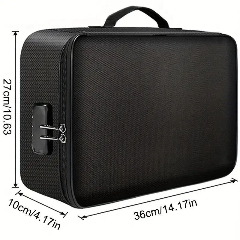 Fireproof Water Resistant Document Organizer Bag