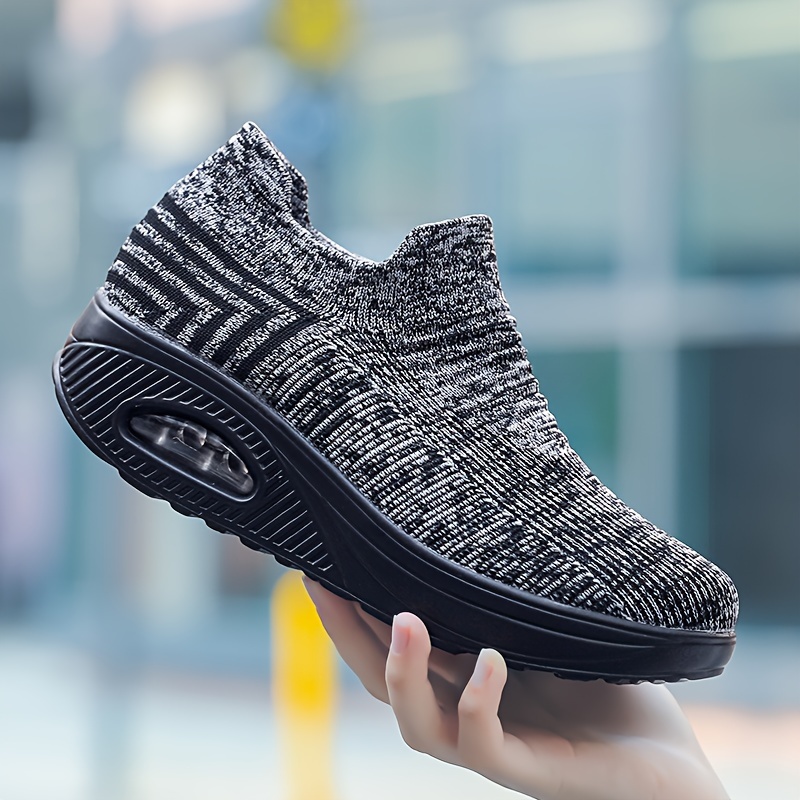 Chic Women's Knit Running Sneakers