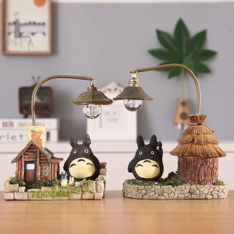 Cartoon Wooden House Night Light