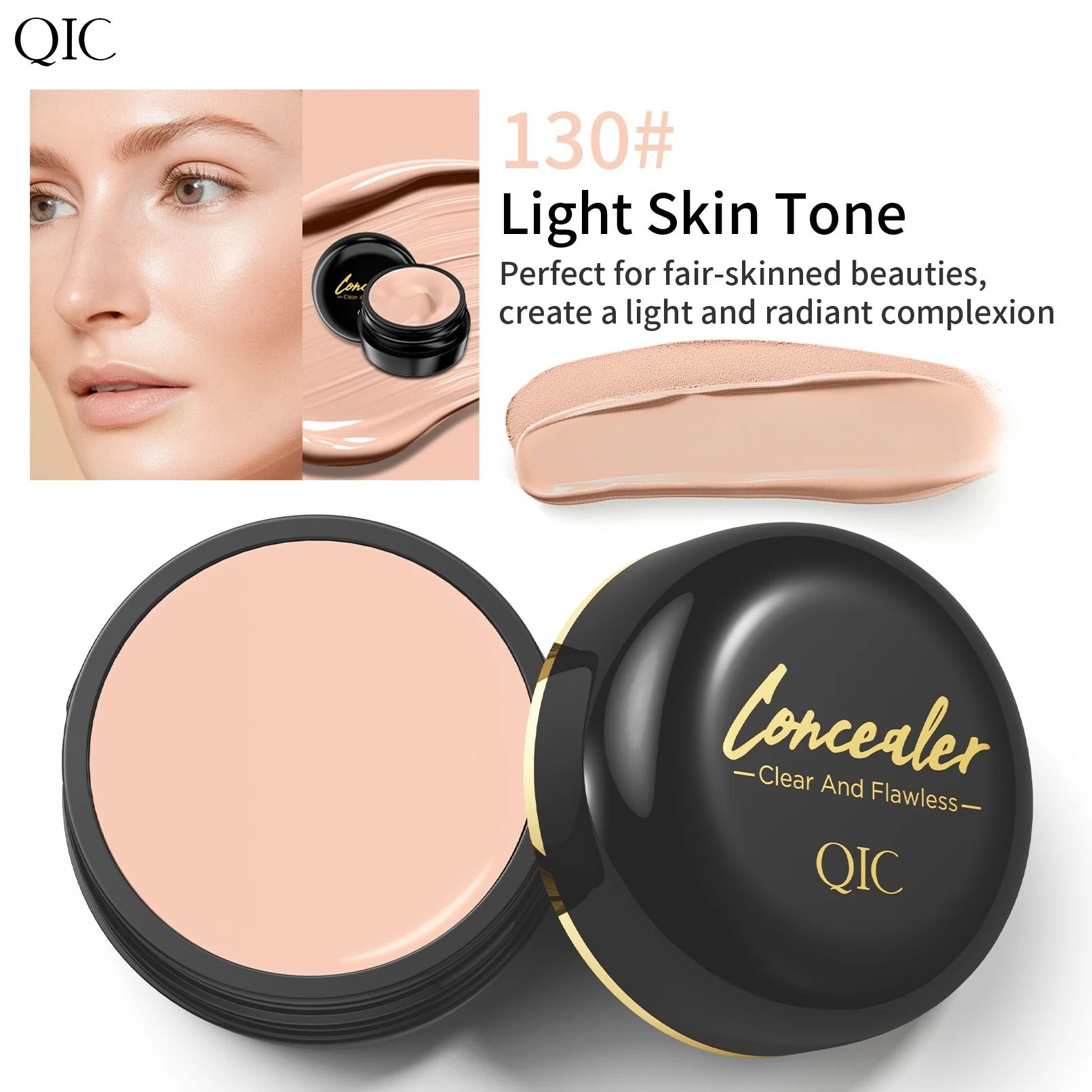 FlawlessBlend Waterproof Tattoo Concealer Full Coverage Body Foundation