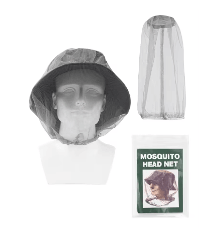 Anti Mosquito Fishing Cap with Mesh Net Breathable Adjustable Outdoor Hat for Camping and Travel