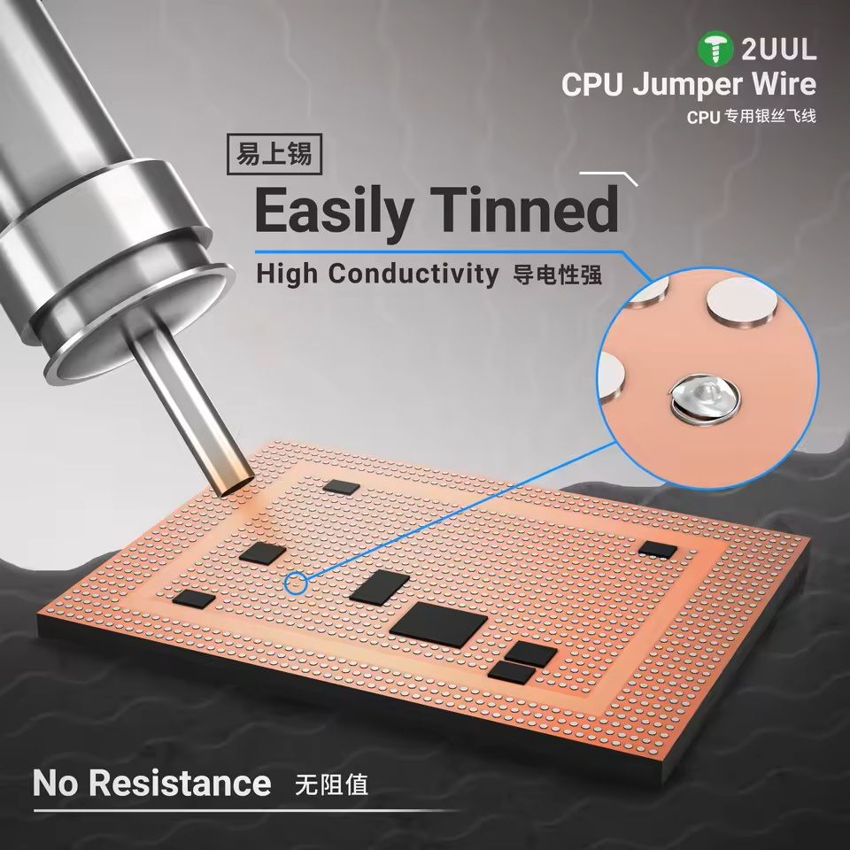 Silver Wire Flying Line Tool for CPU Repair with High Conductivity