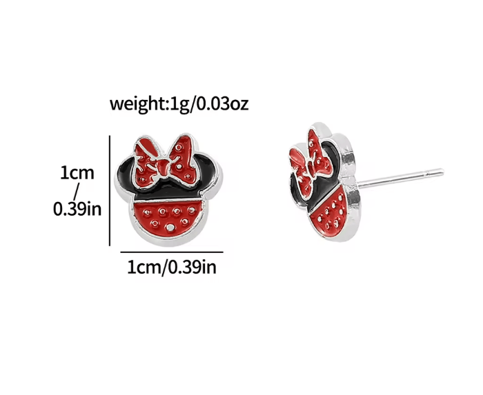 MiniChic Cartoon Pearl Earrings