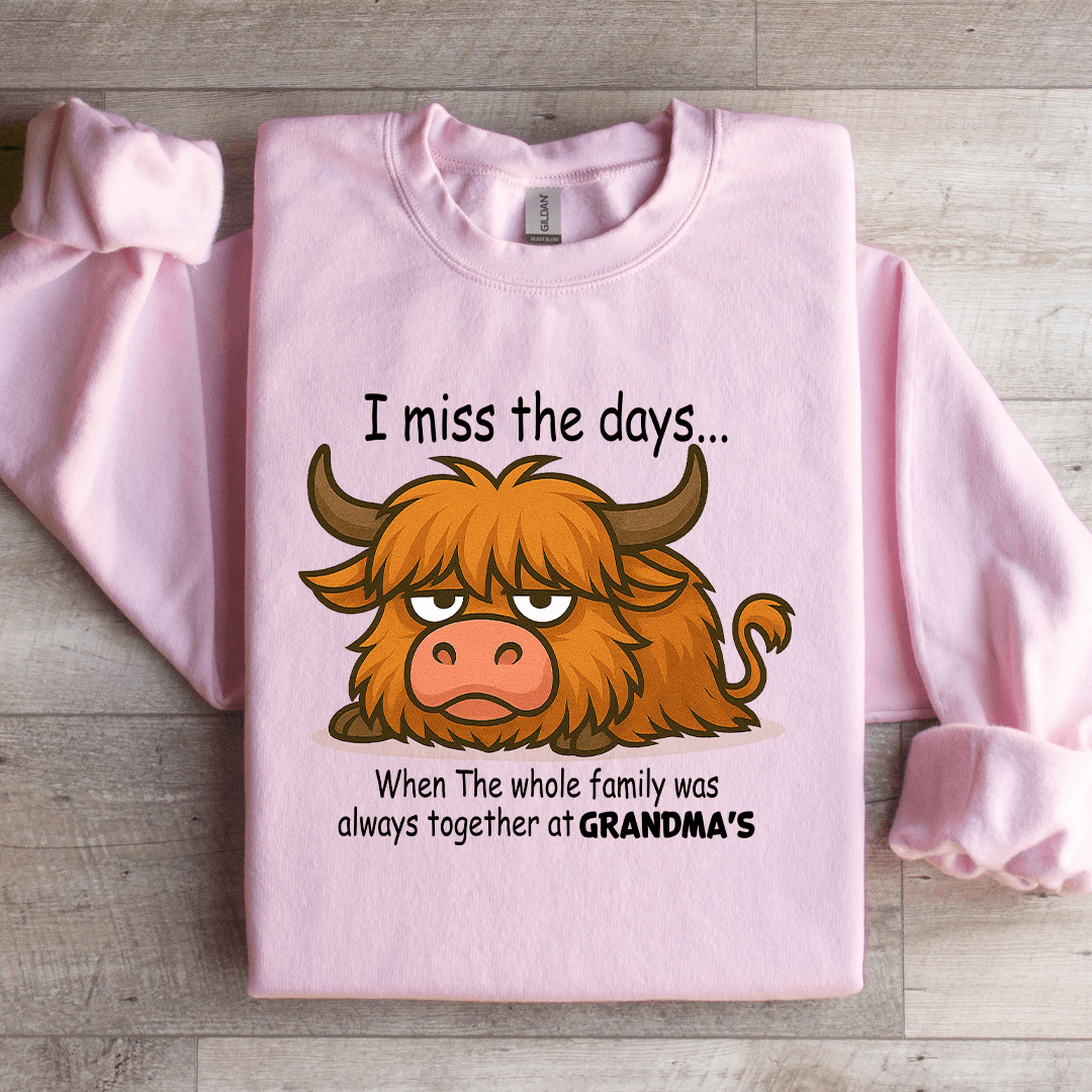 I Miss The Days When The Whole Family Sweatshirt