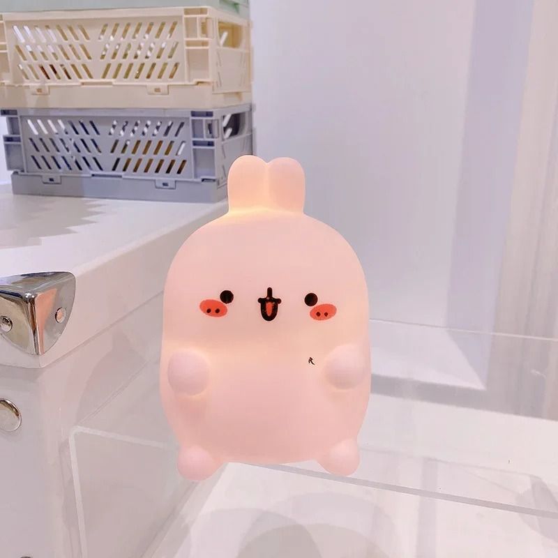 Rabbit Night Light Bedside LED Table Lamp