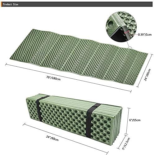Foldable Camping Sleeping Pad Moisture Proof Foam Picnic Mat Lightweight Backpacking Cushion