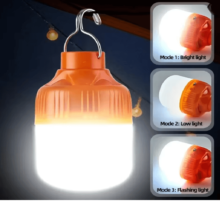 LumiCamp Portable USB Rechargeable LED Pendant Light