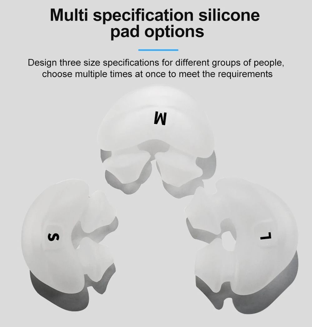 Universal Fit CPAP Nasal Pillows Mask with Small Medium Large Cushions in One Set