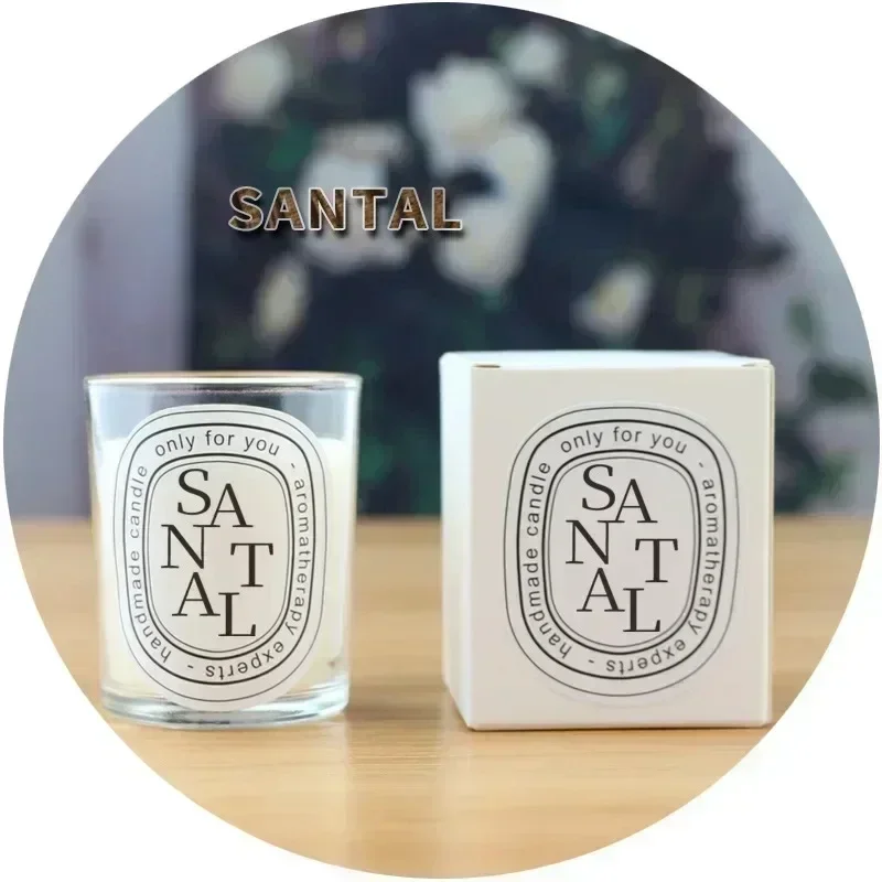 Elegant Wedding Gift, Clear Scented Candle in Crystal Glass Jar, Long Lasting Fragrance