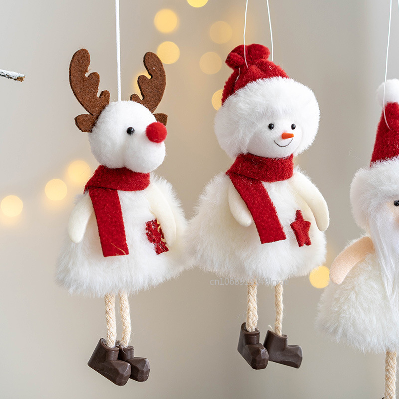 Christmas Tree Hanging Angel Doll, Kids Toys, New Year Ornaments, Navidad Noel Home Decoration, Holiday Pendants