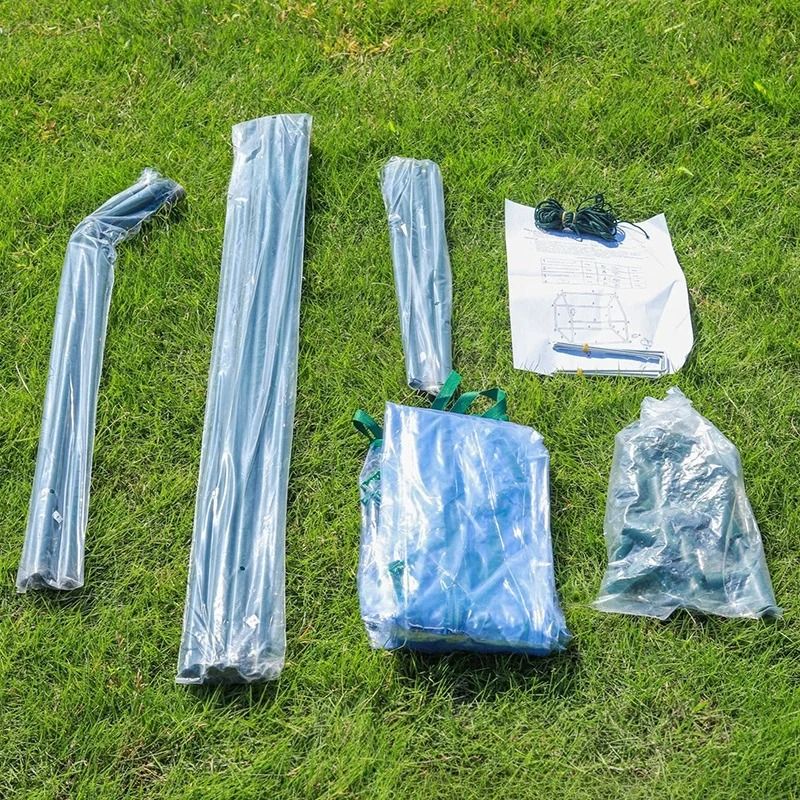 Pop Up Mini Greenhouse Winter Plant Cover with Zipper Freeze Protection Tent