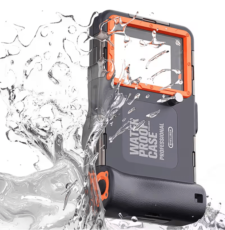 Universal 15m Waterproof Diving Phone Case with Lanyard