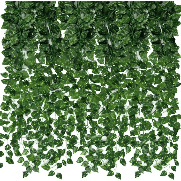Artificial Ivy Vine Garland Set – Realistic Hanging Greenery for Home & Events (12/24/36PCS)