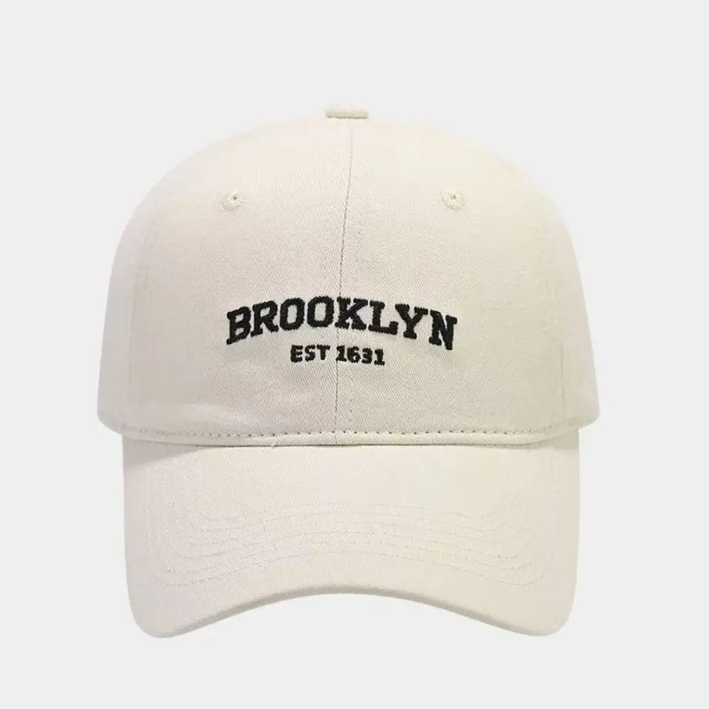 Breathable Anti-UV Embroidered Letter Baseball Cap – Lightweight Sunshade Hat