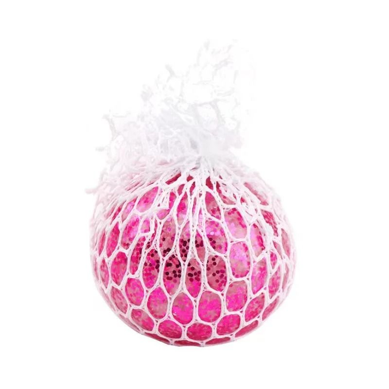Anti-Stress Mesh Squeeze Ball Colourful Slime Fidget Toy