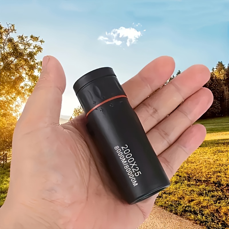 Compact and Portable Monocular Telescope for Hiking, Camping, and Stargazing