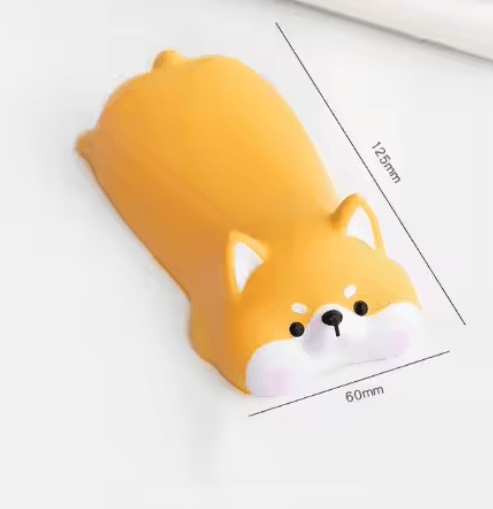 Cute Rabbit Wrist Rest Ergonomic Mouse Pad Arm Support with Slow Rising Squishy