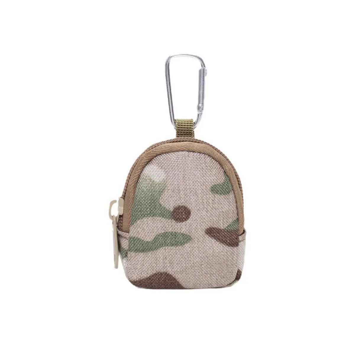 Compact Tactical Key & Coin Pouch - Everyday Carry Key Bag Wallet