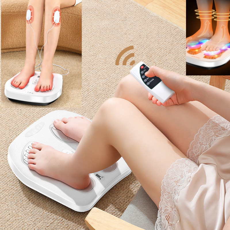 Vibration Foot & Leg Trainer with Heat, Boost Circulation & Relieve Stress