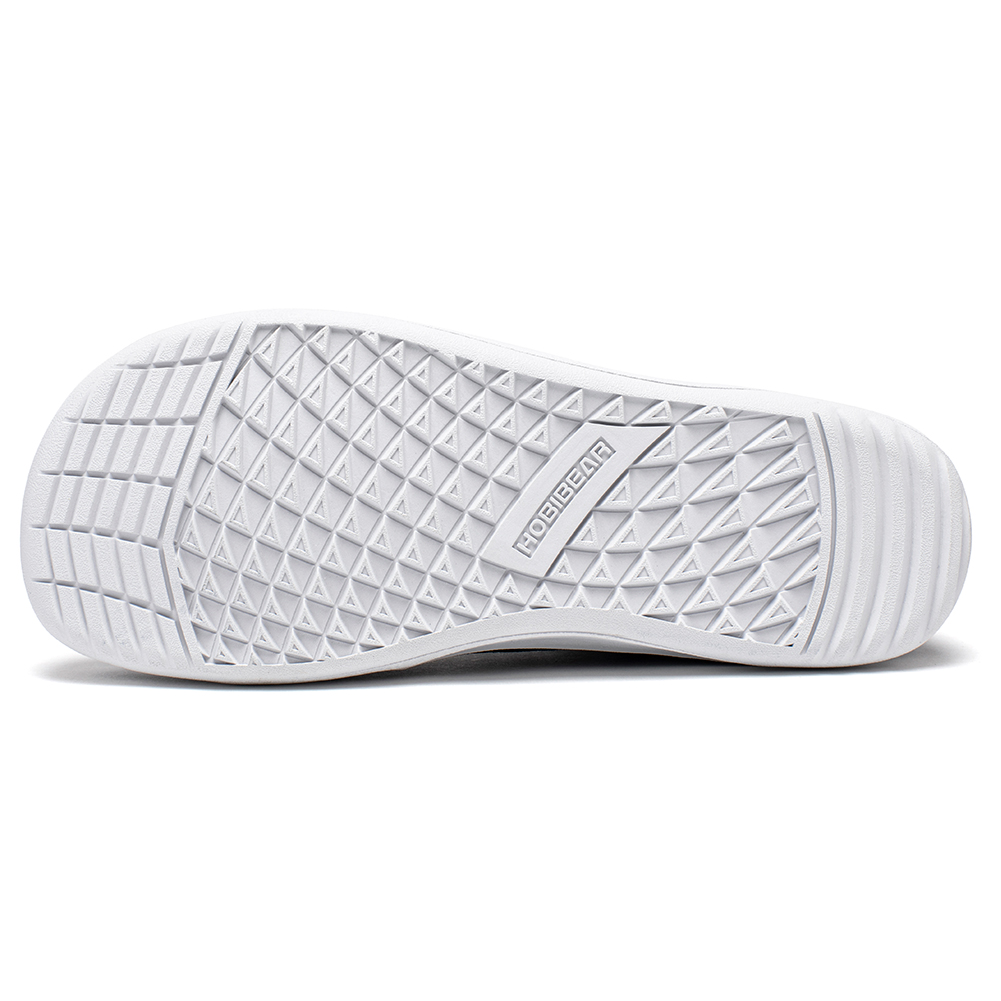 Unisex Mid-Top Canvas Sneakers Zero Drop Lace Up Outdoor Walking Shoes Wide Toe Box Barefoot Shoes