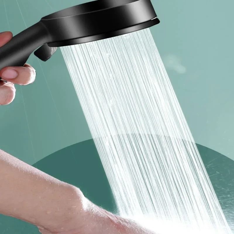 Water Saving High Pressure Shower Head with Adjustable Modes and One Key Stop
