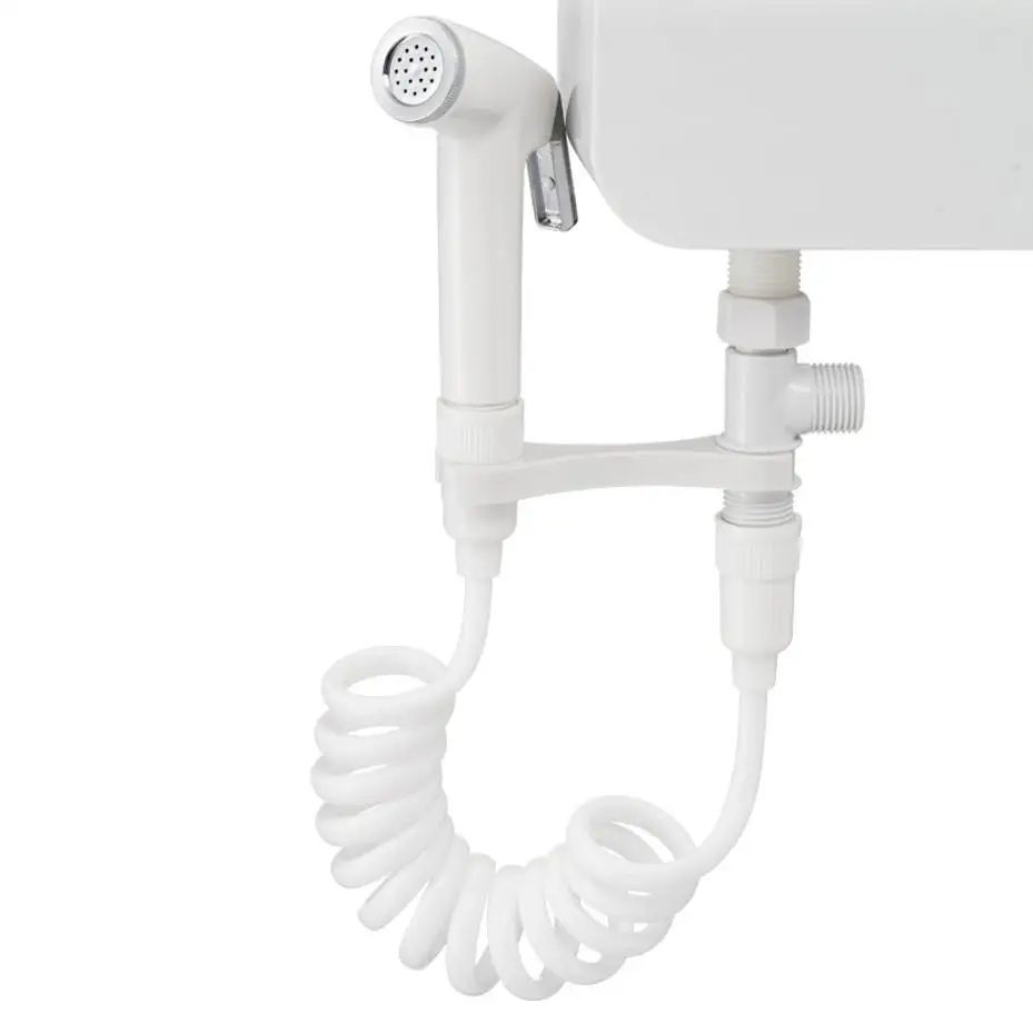 CleanFlow Handheld Bidet Sprayer Set – Stainless Steel Toilet Bidet Attachment with Flexible Shower Hose