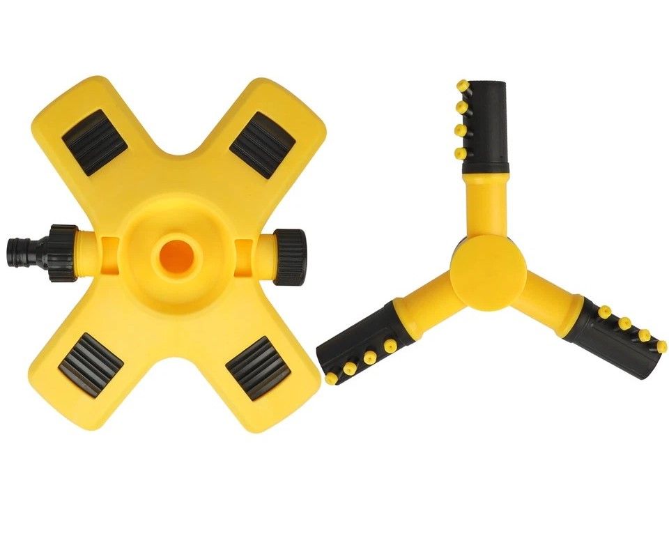 Automatic Rotating Lawn Sprinkler for Grass Watering Efficient Irrigation System for Patio & Yard