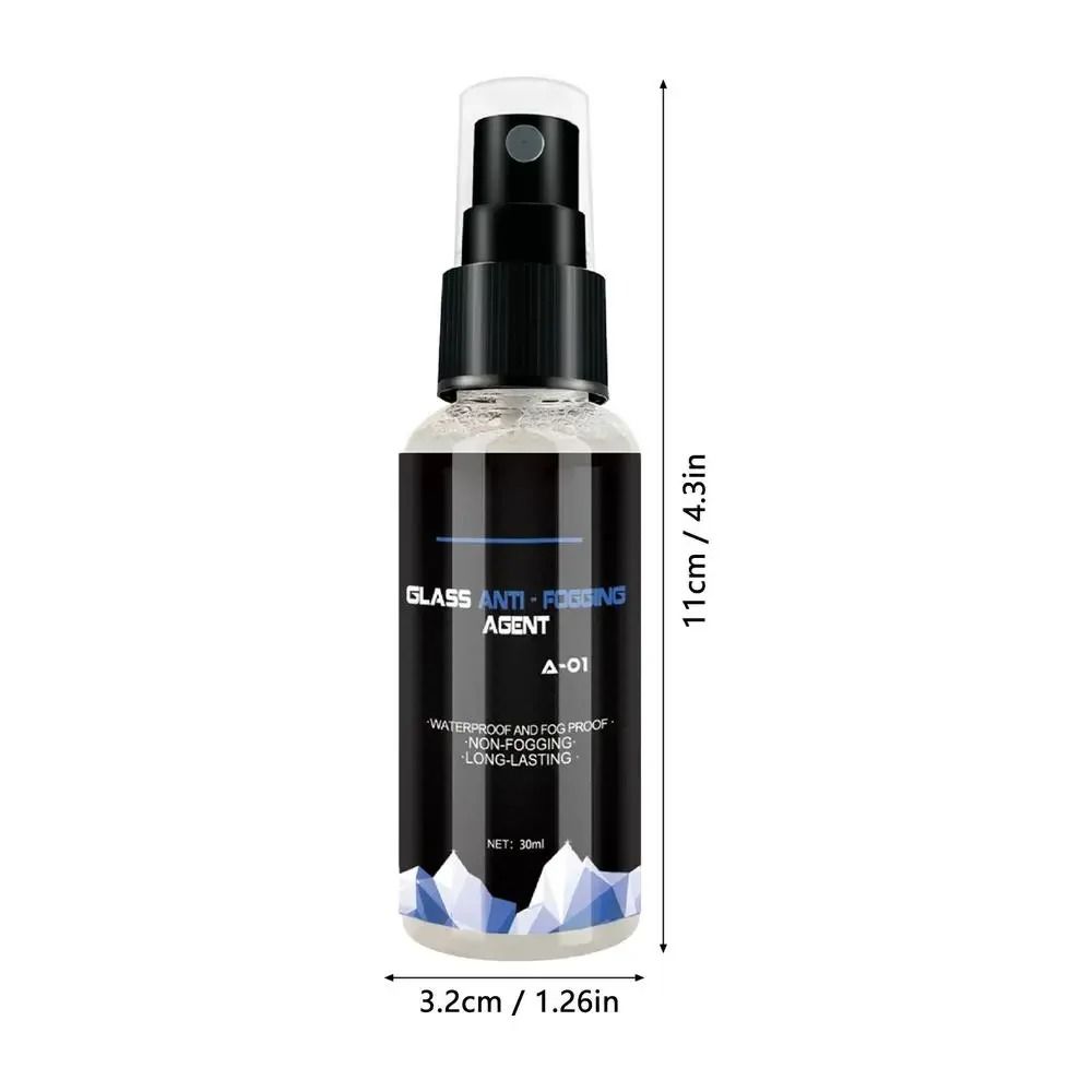 Car Anti Fog Spray Glass Defogger for Windows Mirrors and Windshields