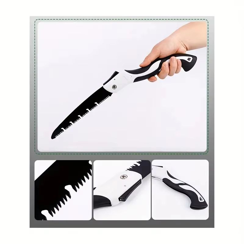 Folding Hand Saw Portable Outdoor Pruning and Woodworking Saw Tool