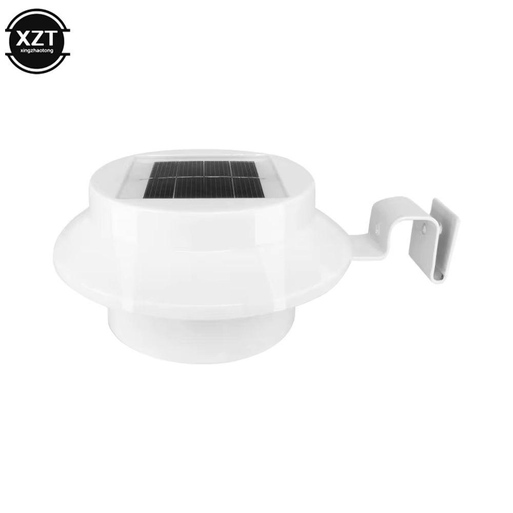 Solar LED 3-Light Spot Garden and Landscape Fence Light for Outdoor Decor