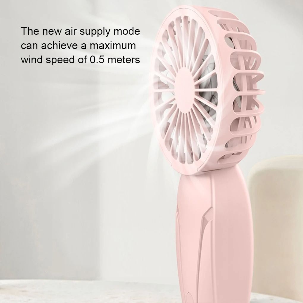 Portable USB Rechargeable Mini Fan Lightweight Handheld Pocket Fan