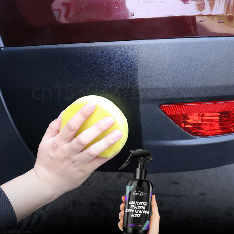 Plastic Restorer, Car Gloss Renovator, Leather Restore, Longlasting Auto Polish Cleaning Product